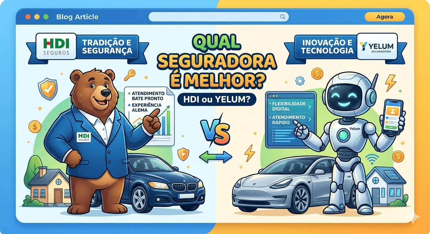 Qual seguradora é melhor, HDI ou Yelum?